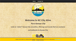 Desktop Screenshot of kccityalive.com