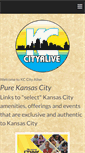 Mobile Screenshot of kccityalive.com